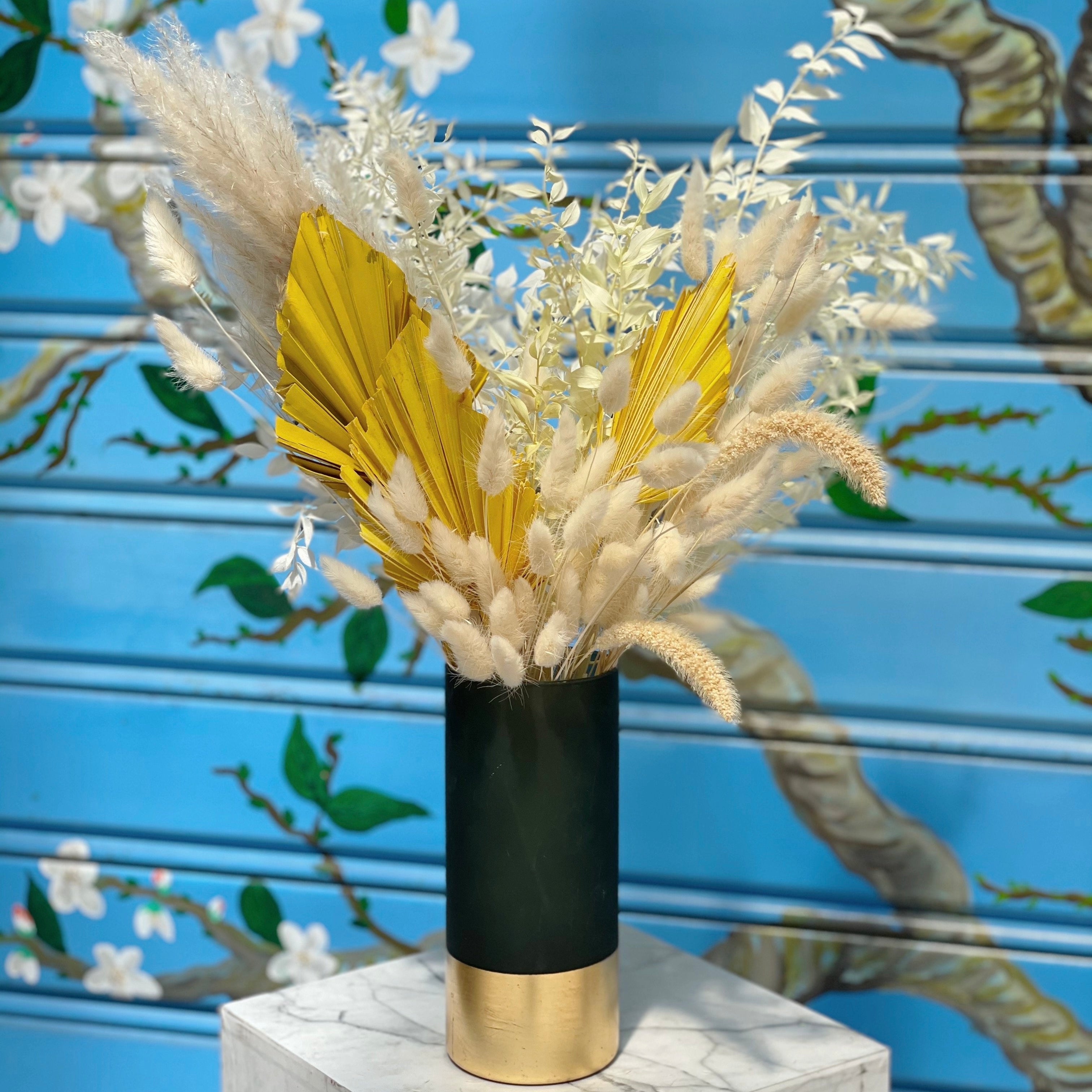 Yellow flower pop